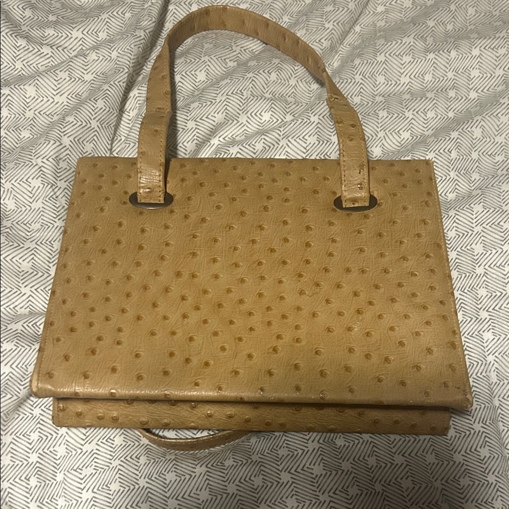 Lennox Bags Vintage Tan Leather Handbag